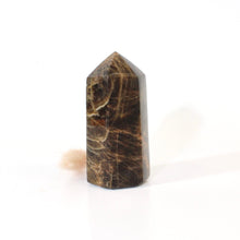 Load image into Gallery viewer, Black moonstone polished crystal tower | ASH&amp;STONE Crystals Shop Auckland NZ
