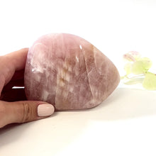 Load and play video in Gallery viewer, Rose quartz crystal polished free form | ASH&amp;STONE Crystals Shop Auckland NZ
