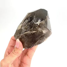 Load and play video in Gallery viewer, Smoky quartz crystal point | ASH&amp;STONE Crystals Shop Auckland NZ
