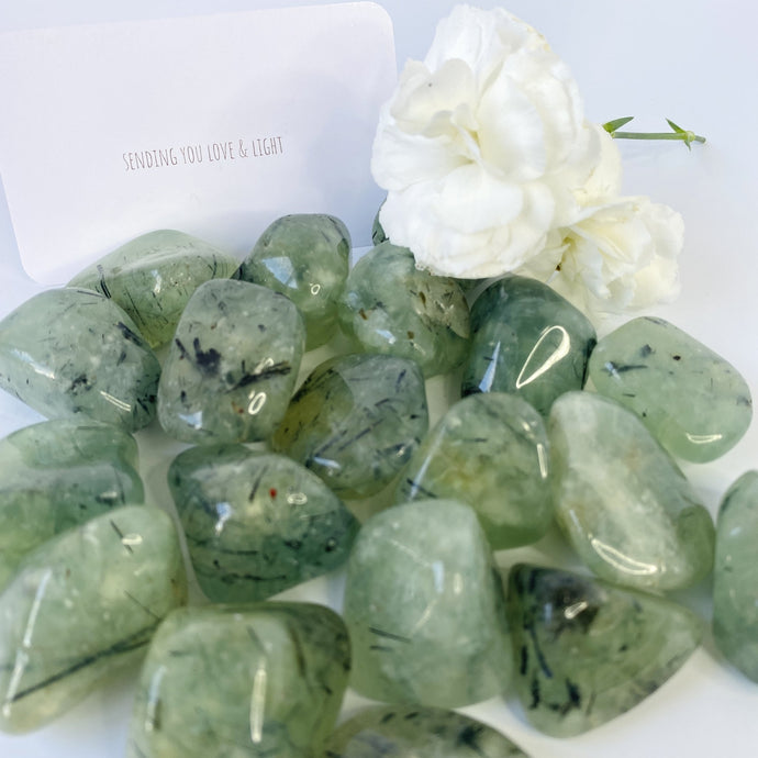 Prehnite, a crystal of unconditional love