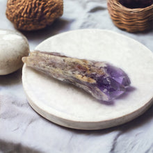 Load image into Gallery viewer, Amethyst crystal double point (from Bahia) | ASH&amp;STONE Crystals Shop Auckland NZ
