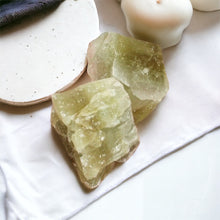 Load image into Gallery viewer, Green calcite crystal chunk | ASH&amp;STONE Crystals NZ
