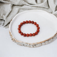 Load image into Gallery viewer, NZ-made red jasper crystal bracelet | ASH&amp;STONE Crystal Jewellery Shop Auckland NZ
