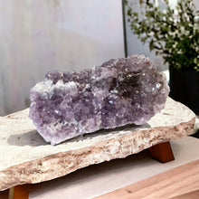 Load image into Gallery viewer, Large amethyst crystal cluster 4.24kg | ASH&amp;STONE Crystals Shop Auckland NZ
