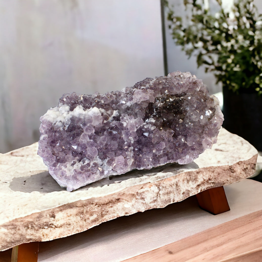 Large amethyst crystal cluster 4.24kg | ASH&STONE Crystals Shop Auckland NZ