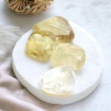 Load image into Gallery viewer, Natural citrine small crystal tumblestone  | ASH&amp;STONE Crystals Shop
