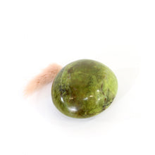 Load image into Gallery viewer, Green opal polished crystal palm stone | ASH&amp;STONE Crystals Shop Auckland NZ

