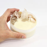 Large bespoke crystal garden | clear quartz crystal artisan candle | ASH&STONE Candle Shop Auckland NZ