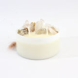 Large bespoke crystal garden | clear quartz crystal artisan candle | ASH&STONE Candle Shop Auckland NZ