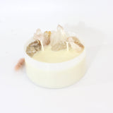 Large bespoke crystal garden | clear quartz crystal artisan candle | ASH&STONE Candle Shop Auckland NZ