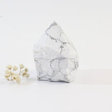 Load image into Gallery viewer, Howlite crystal point | ASH&amp;STONE Crystals Shop Auckland NZ
