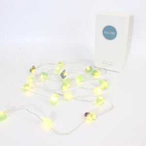 Fluorite crystal fairy lights | ASH&STONE Crystals Shop Auckland NZ