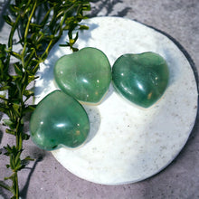 Load image into Gallery viewer, Green fluorite crystal polished heart  | ASH&amp;STONE Crystals Shop Auckland NZ
