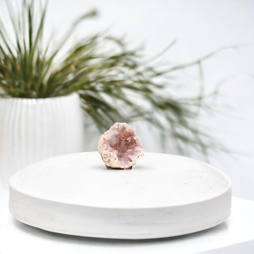 A Grade pink amethyst crystal cluster | ASH&STONE Crystals Shop Auckland NZ