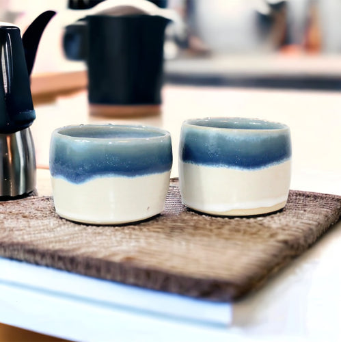 Bespoke NZ handmade ceramic espresso cup | ASH&STONE Ceramics Shop Auckland NZ