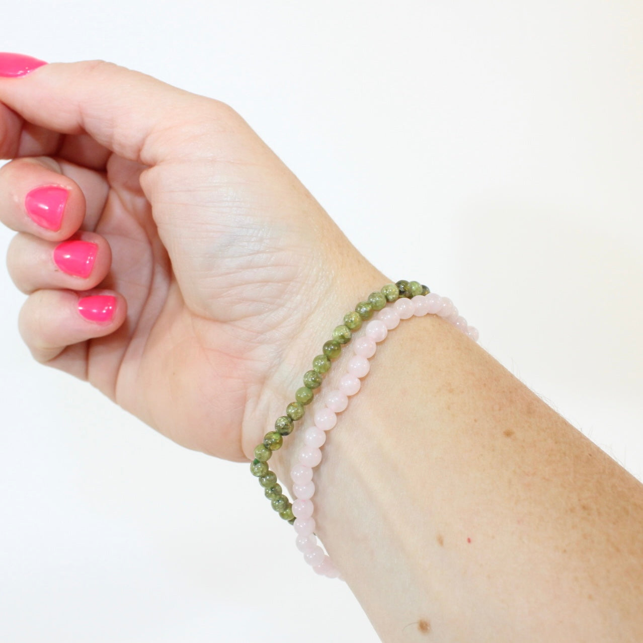 4mm Mini bead Crystal Bracelet | ASH & STONE, Premium online crystals. Free express shipping NZ. 