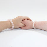 NZ-Made - Kids Rose Quartz Bead Crystal Bracelet| ASH&STONE crystal jewellery, unique as you. Online and Free express shipping. 