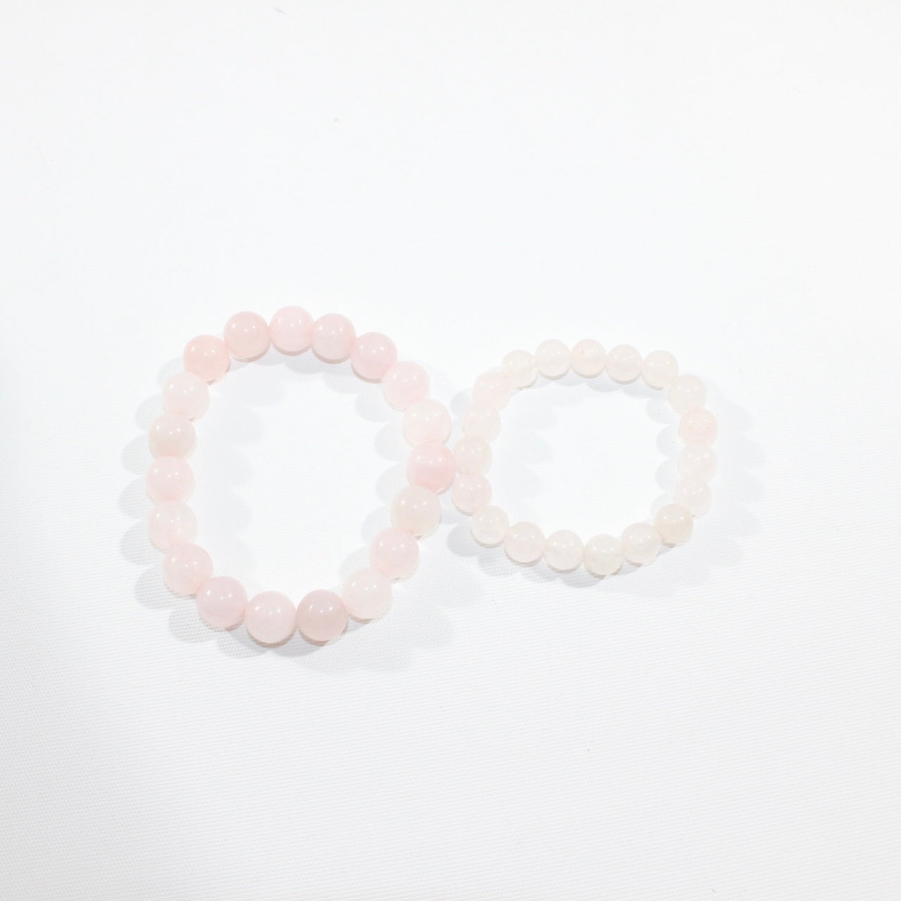 NZ-Made - Kids Rose Quartz Bead Crystal Bracelet| ASH&STONE crystal jewellery, unique as you. Online and Free express shipping. 