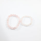 NZ-Made - Kids Rose Quartz Bead Crystal Bracelet| ASH&STONE crystal jewellery, unique as you. Online and Free express shipping. 