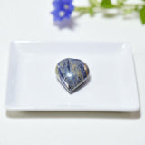 Sodalite Heart. Quiet your mind. Free express shipping. Buy Sodalite crystals online from ASH&STONE Auckland crystal shop. AfterPay available.