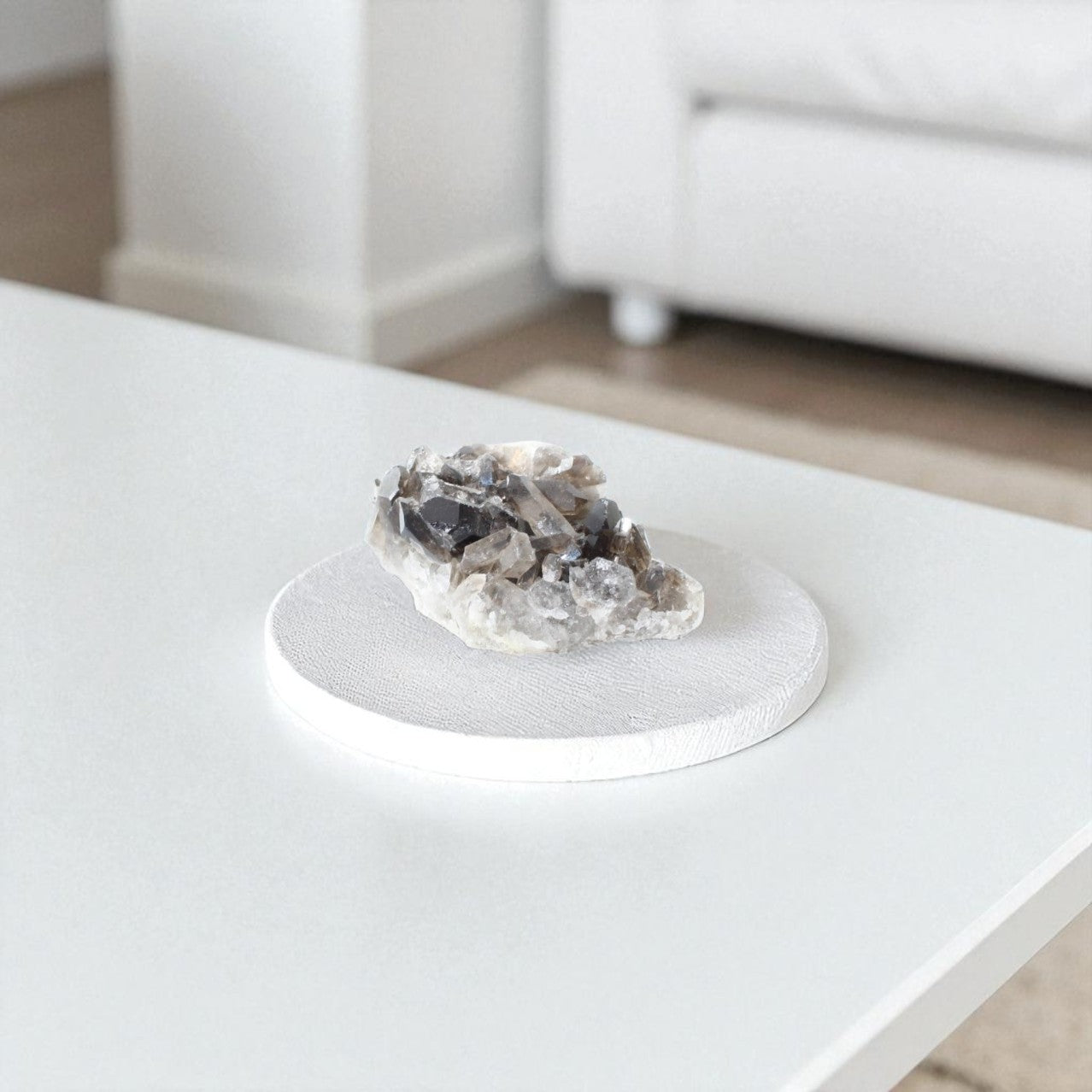 Smoky quartz Crystal cluster | Free express shipping. Shop crystals online from ASH&STONE  crystal shop Auckland NZ. AfterPay available.