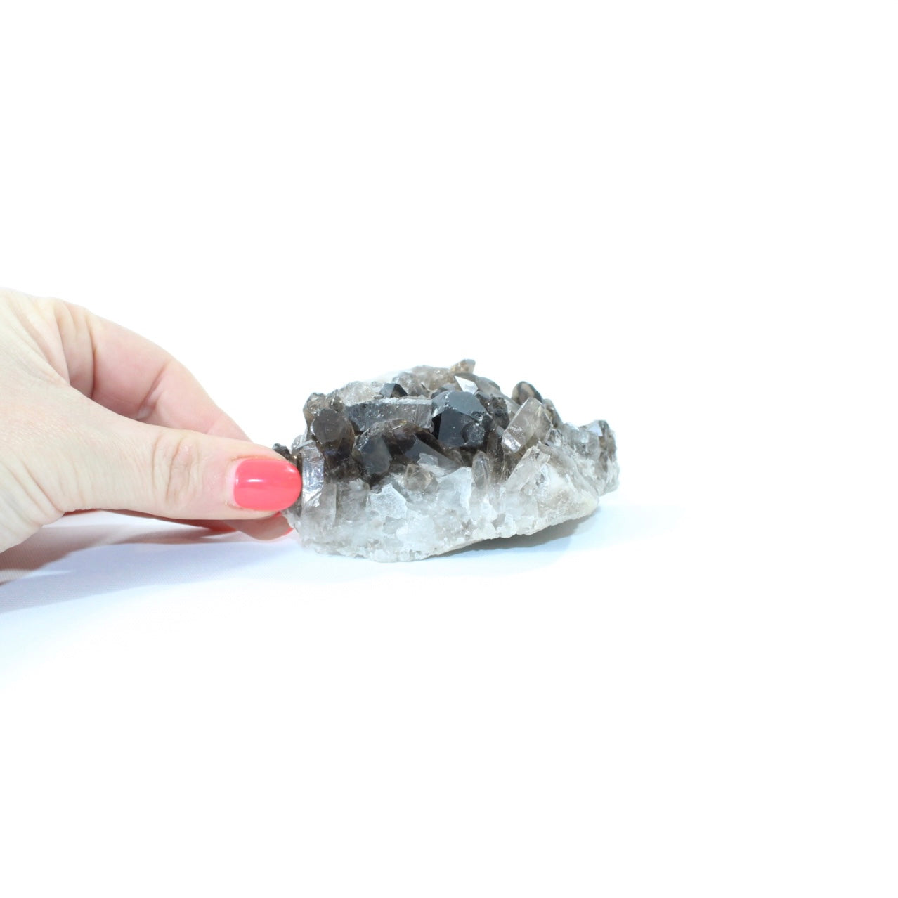 Smoky quartz Crystal cluster | Free express shipping. Shop crystals online from ASH&STONE  crystal shop Auckland NZ. AfterPay available.