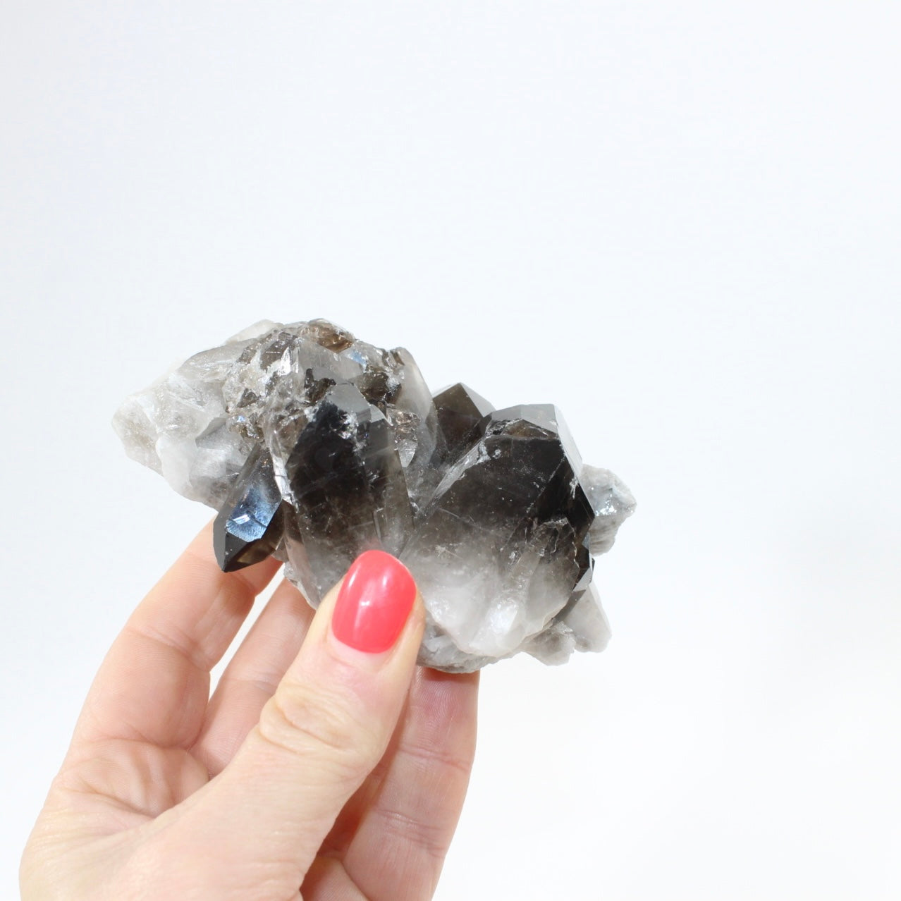 Smoky Quartz Cluster Crystal | ASH 
& STONE, Buy Crystals online, free express shipping,  NZ
