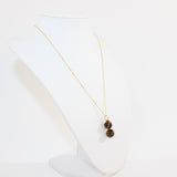Tiger Eye Gold Necklace | ASH & STONE premium crystal jewellery. Free express shipping NZ 