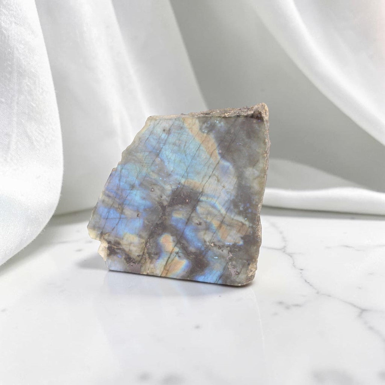 Labradorite Slice | ASH & STONE. Premium online crystals. Free express shipping NZ