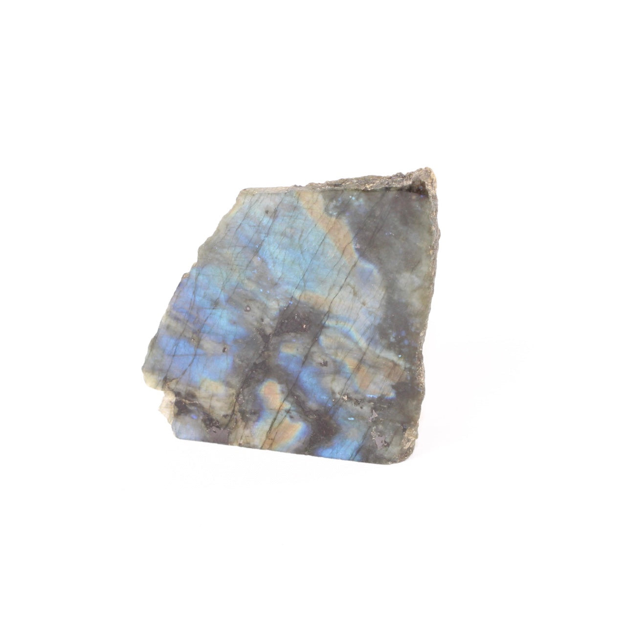 Labradorite Slab | ASH & STONE Premium online  crystals, free express shipping NZ 