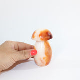 Carnelian Mushroom | ASH & STONE Premium onine crystals. free express shipping NZ