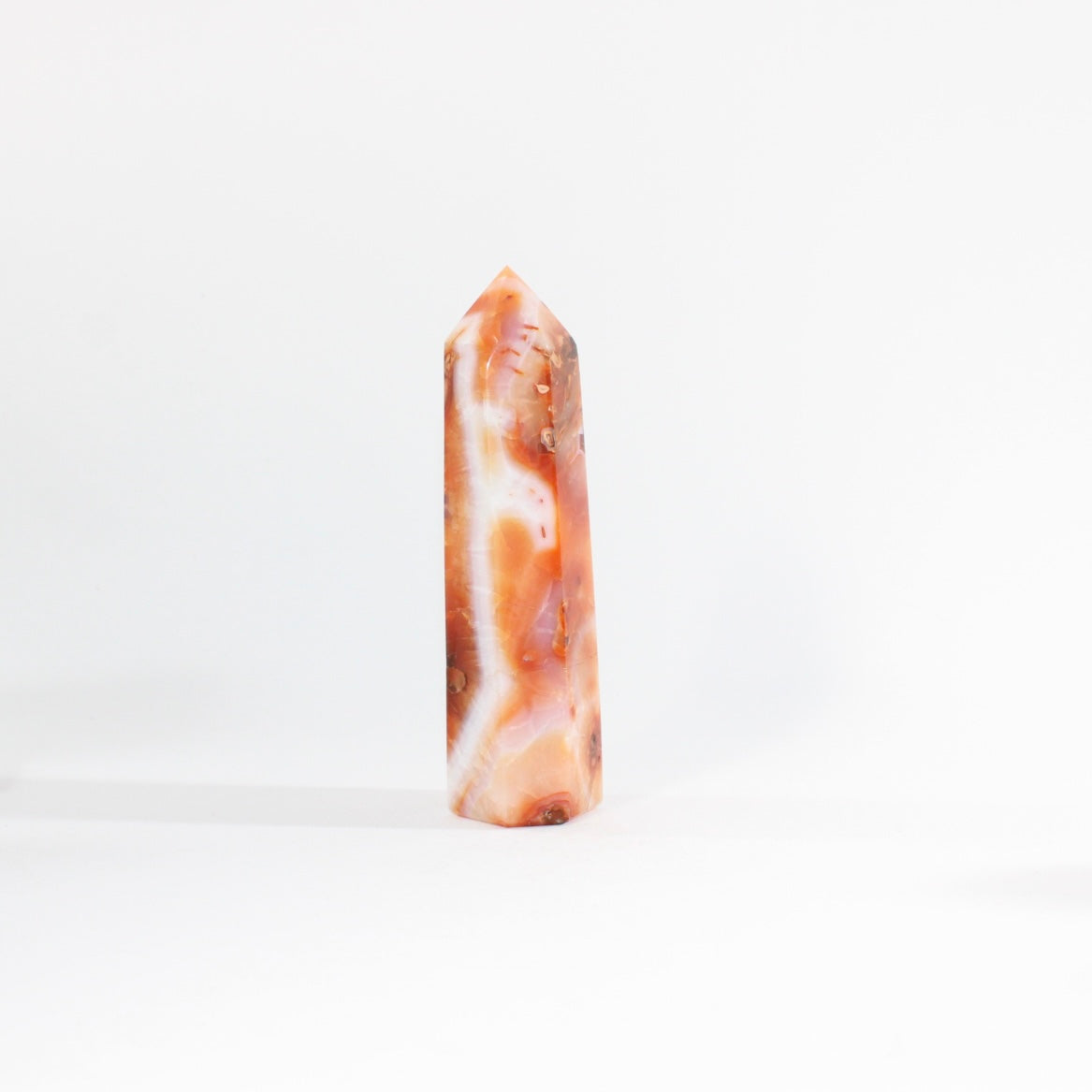 Carnelian Tower Crystal | ASH & STONE Premium online crystals. Free express shipping NZ