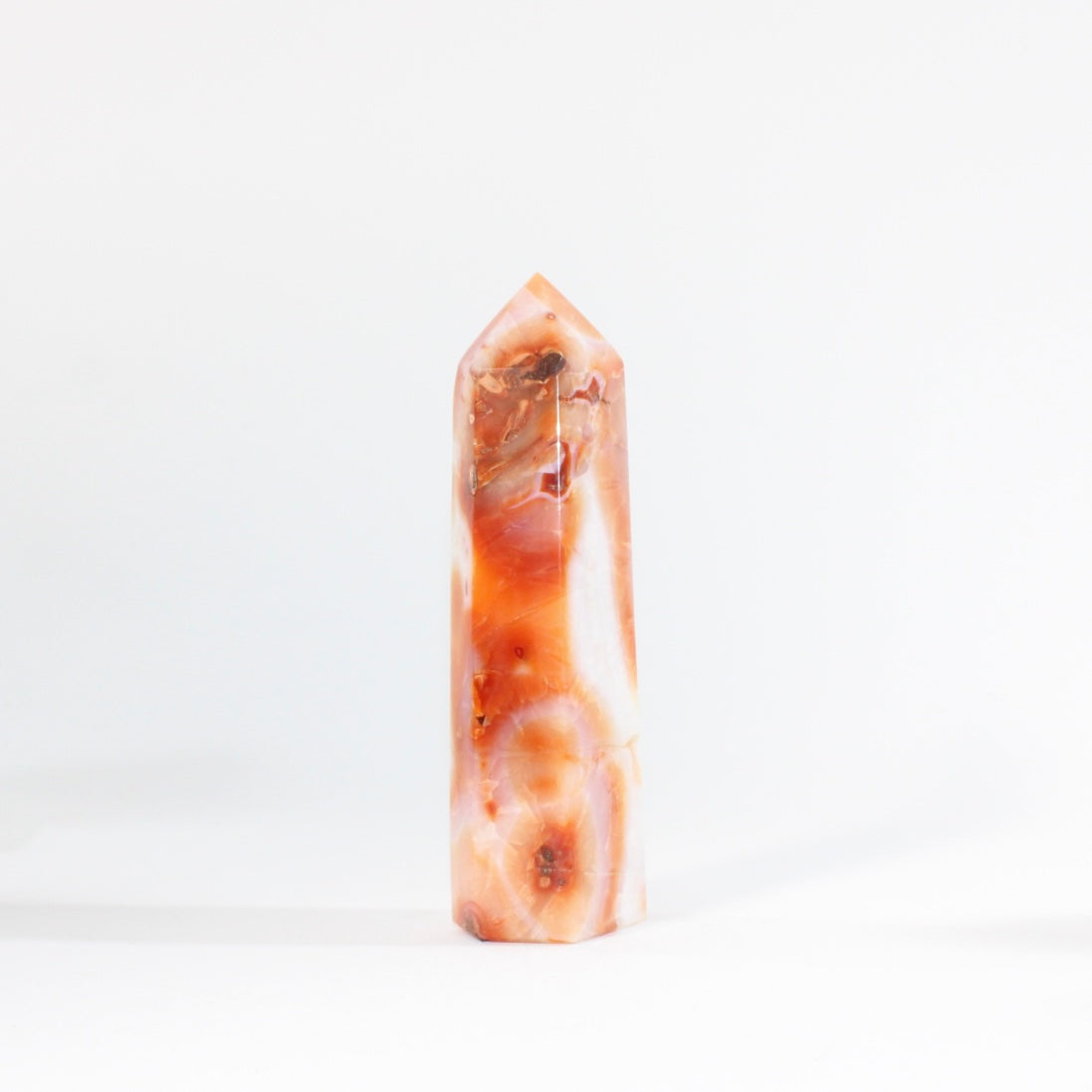 Carnelian Tower Crystal | ASH & STONE Premium online crystals. Free express shipping NZ