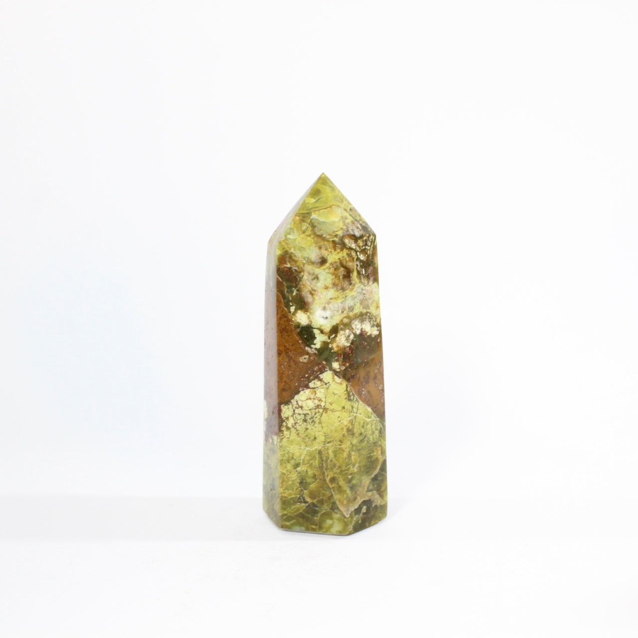 Green Opal Tower | ASH & STONE Premium crystals online. Free express shipping NZ 