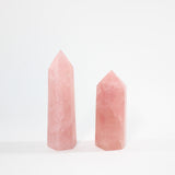 Rose Quartz Crystal Tower | ASH & STONE. Premium online crystals. NZ Free express shipping 