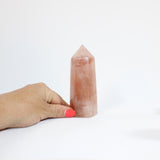 Fire Quartz Crystal Tower | ASH & STONE Premum online crystals. Free express shipping NZ. 
