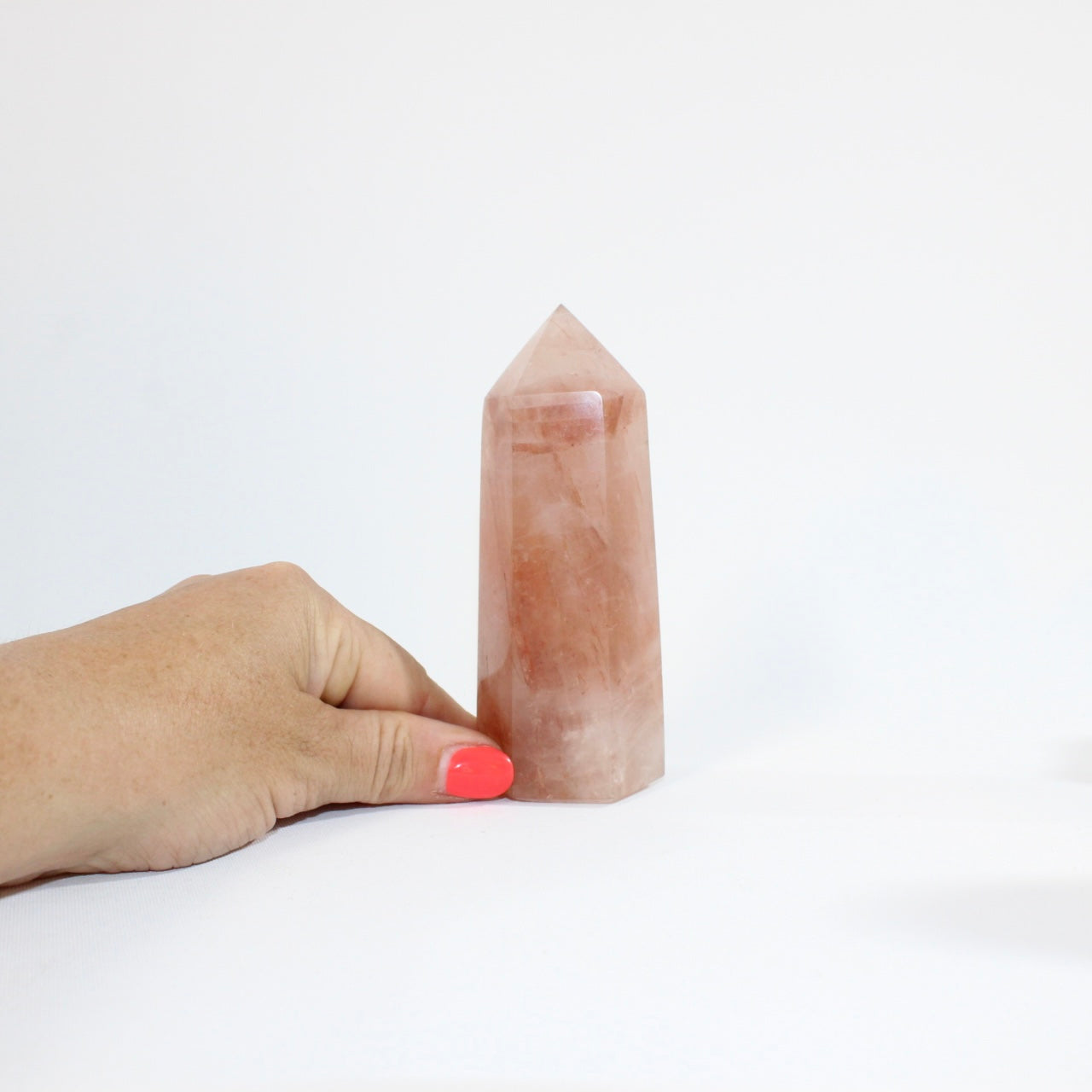 Fire Quartz Crystal Tower | ASH & STONE Premum online crystals. Free express shipping NZ. 