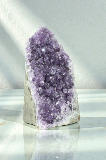 Amethyst Crystal Cluster | ASH & STONE Premium online crystals, free express shipping NZ