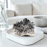 Smoky Quartz Cluster | ASH & STONE Premium online crystals. Free express shipping NZ