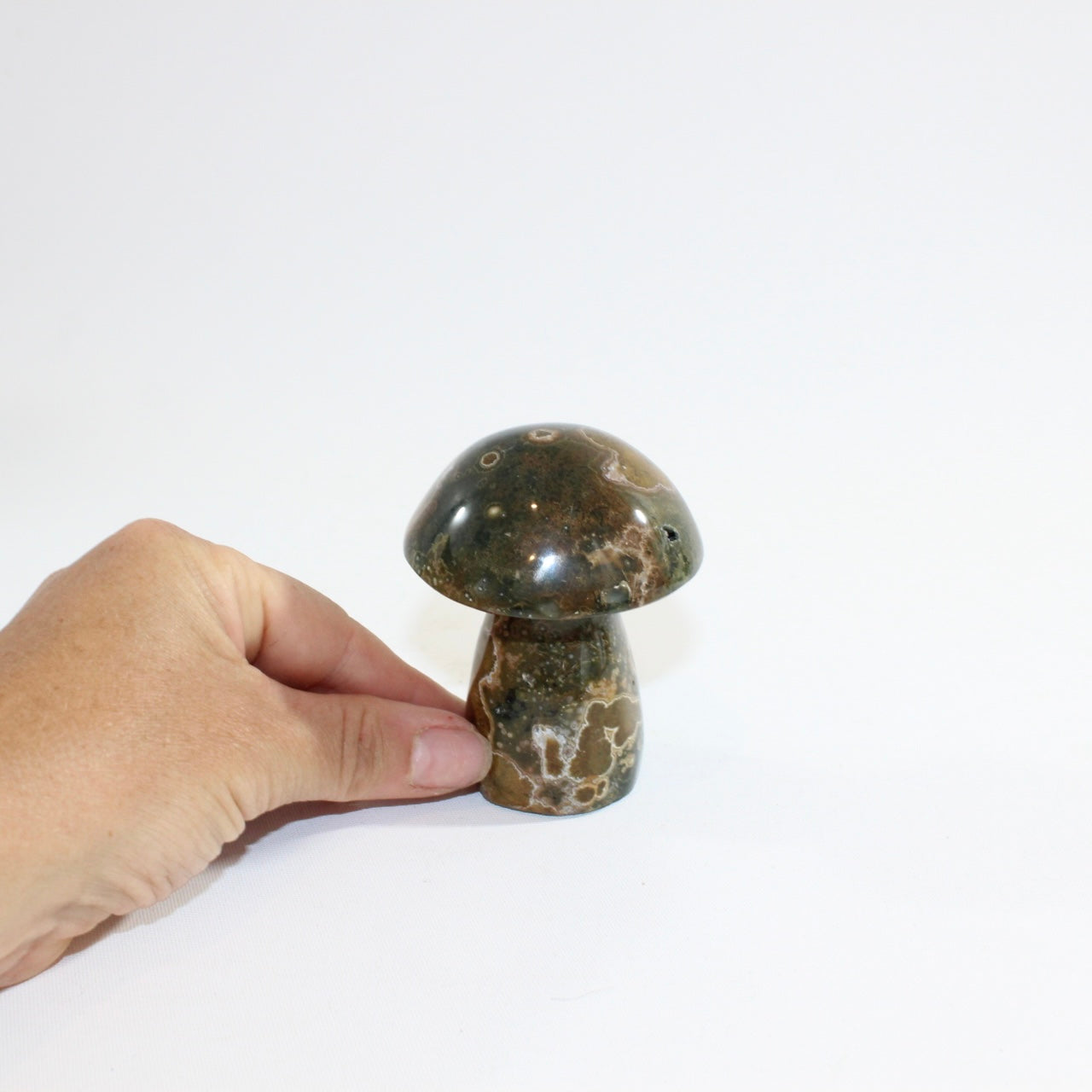Ocean Jasper Mushroom | ASH & STONE. Premium online crystals Free express shipping NZ