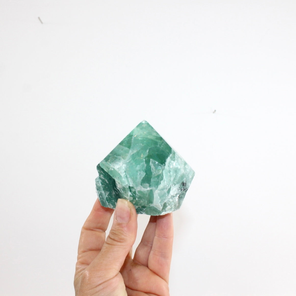 Green Fluorite Point | ASH & STONE Premium online crystals. Free express shipping NZ.