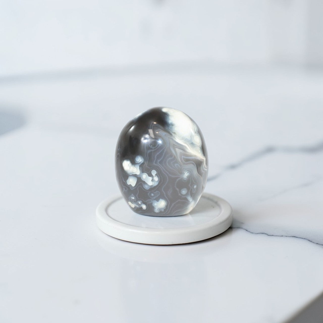 Orca Agate Freeform Crystal | ASH & STONE. Premium online crystals. Free express shipping NZ.