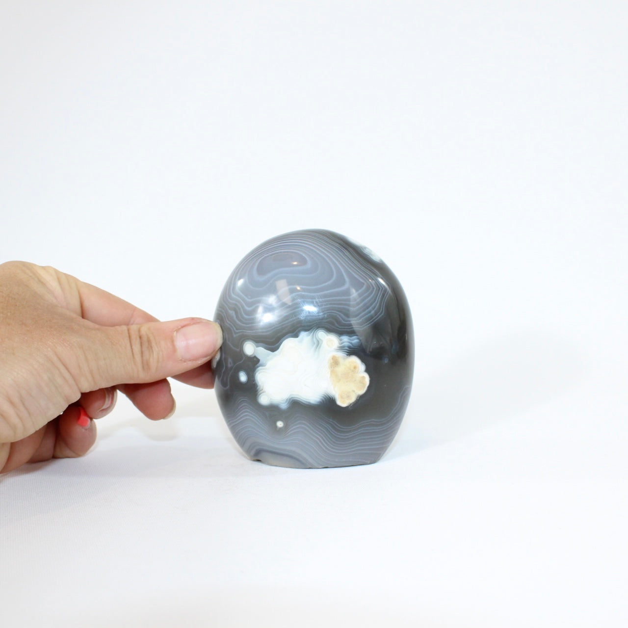 Orca Agate Freeform Crystal | ASH & STONE. Premium online crystals. Free express shipping NZ.