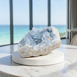 Celestite Crystal Cluster 3kgs | ASH&STONE premium online crystals. Free express shipping NZ. 