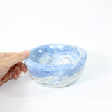 Blue Calcite Bowl | ASH & STONE premium online crystals. Free express shipping NZ. 
