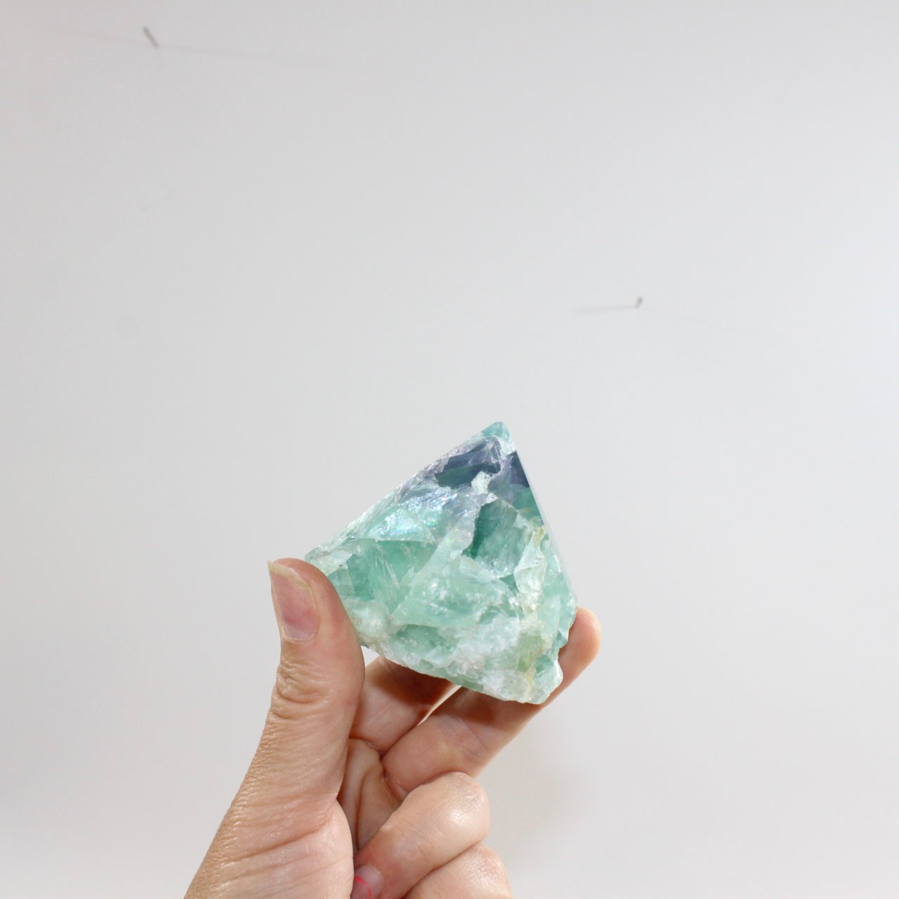Rainbow Fluorite Point | ASH&STONE premium online crystals. Free express Shipping NZ