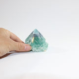 Rainbow Fluorite Point | ASH&STONE premium online crystals. Free express Shipping NZ