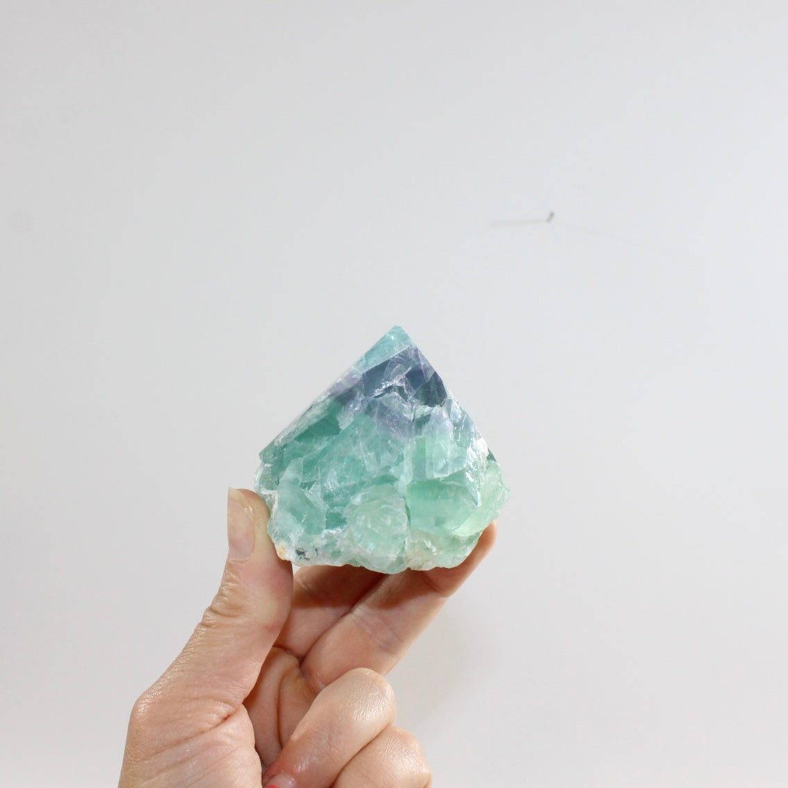Rainbow Fluorite Point | ASH&STONE premium online crystals. Free express Shipping NZ