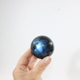 Labradorite Sphere | ASH & STONE Premium online crystals. Free express shipping NZ