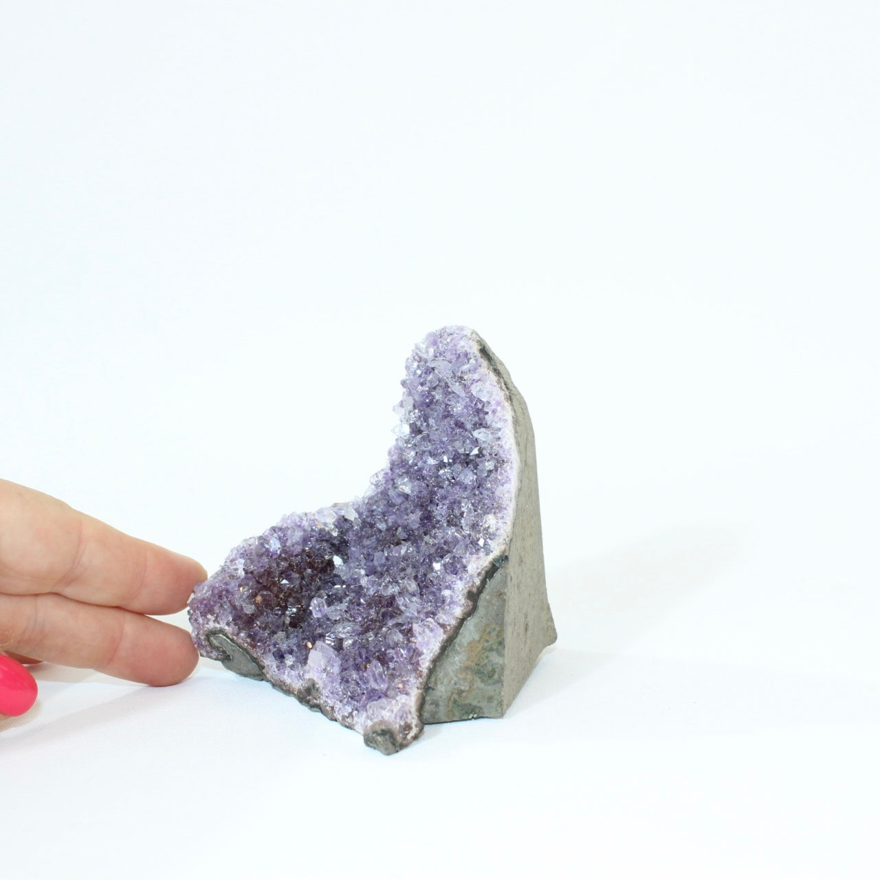 Amethyst Crystal Cluster | ASH & STONE. Premium online crystals. Free express shipping NZ